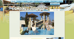 Desktop Screenshot of campinglescapade.com