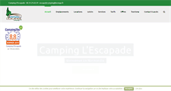 Desktop Screenshot of campinglescapade.net